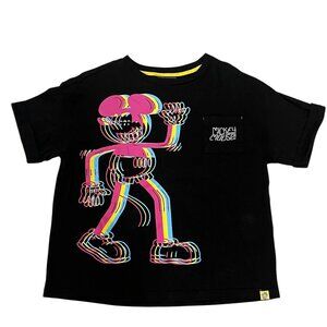 Disney Mickey Mouse Artist Series T Shirt Medium Short Sleeve Black Rafael Faria